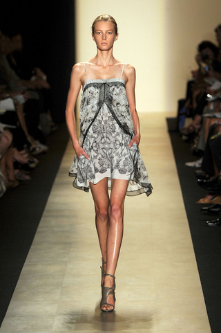 Illustration for article titled BCBG's Spring Frocks Range From The Impractical To The Boringly Safe